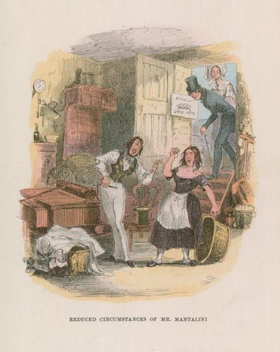 Illustration for Nicholas Nickleby by Hablot Knight Browne